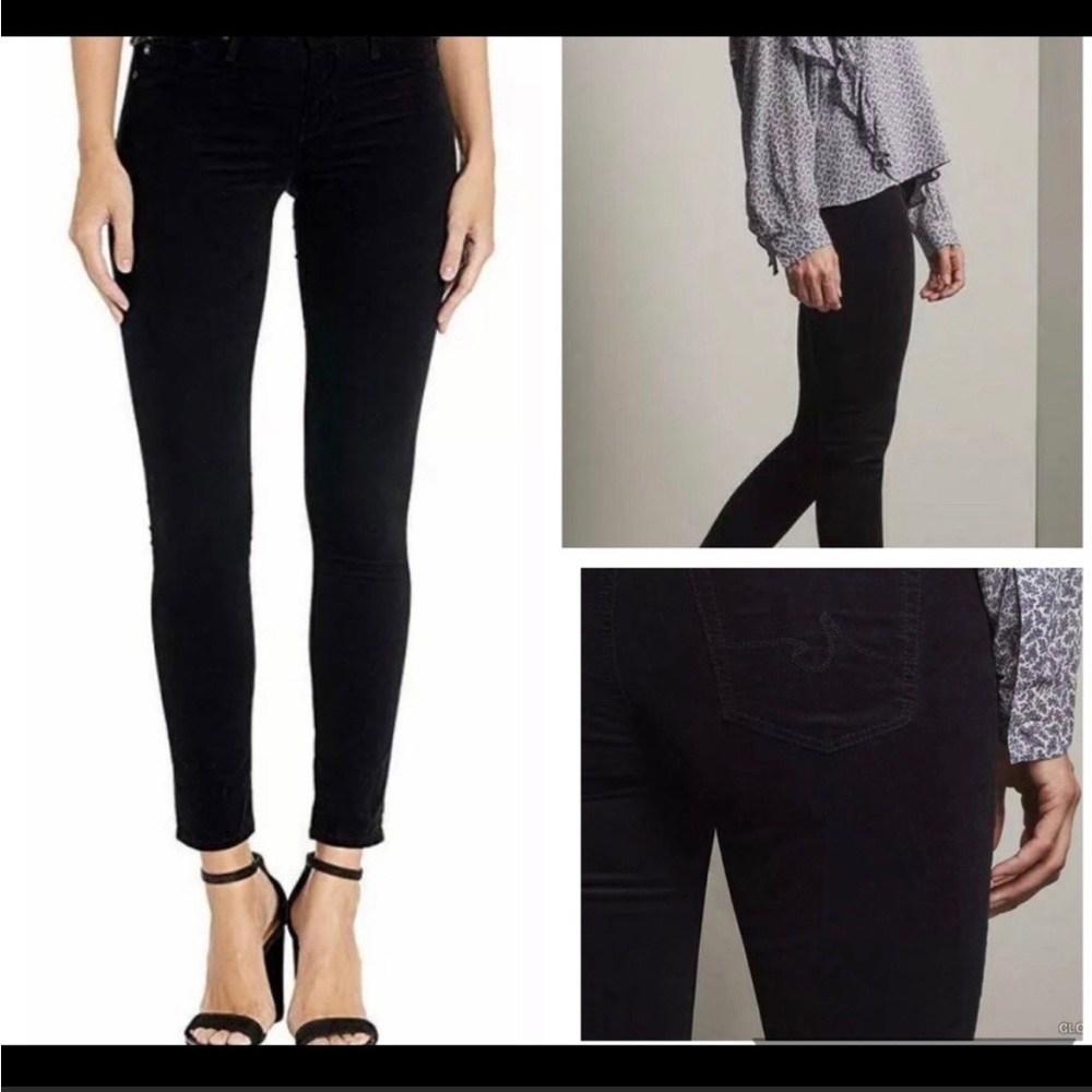 AG ADRIANO GOLDSCHMIED THE JEGGING Super Skinny Fit Corduroy Pants Size 25